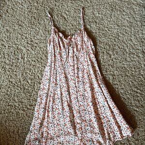 Aeropostale Pink Floral Dress- size S